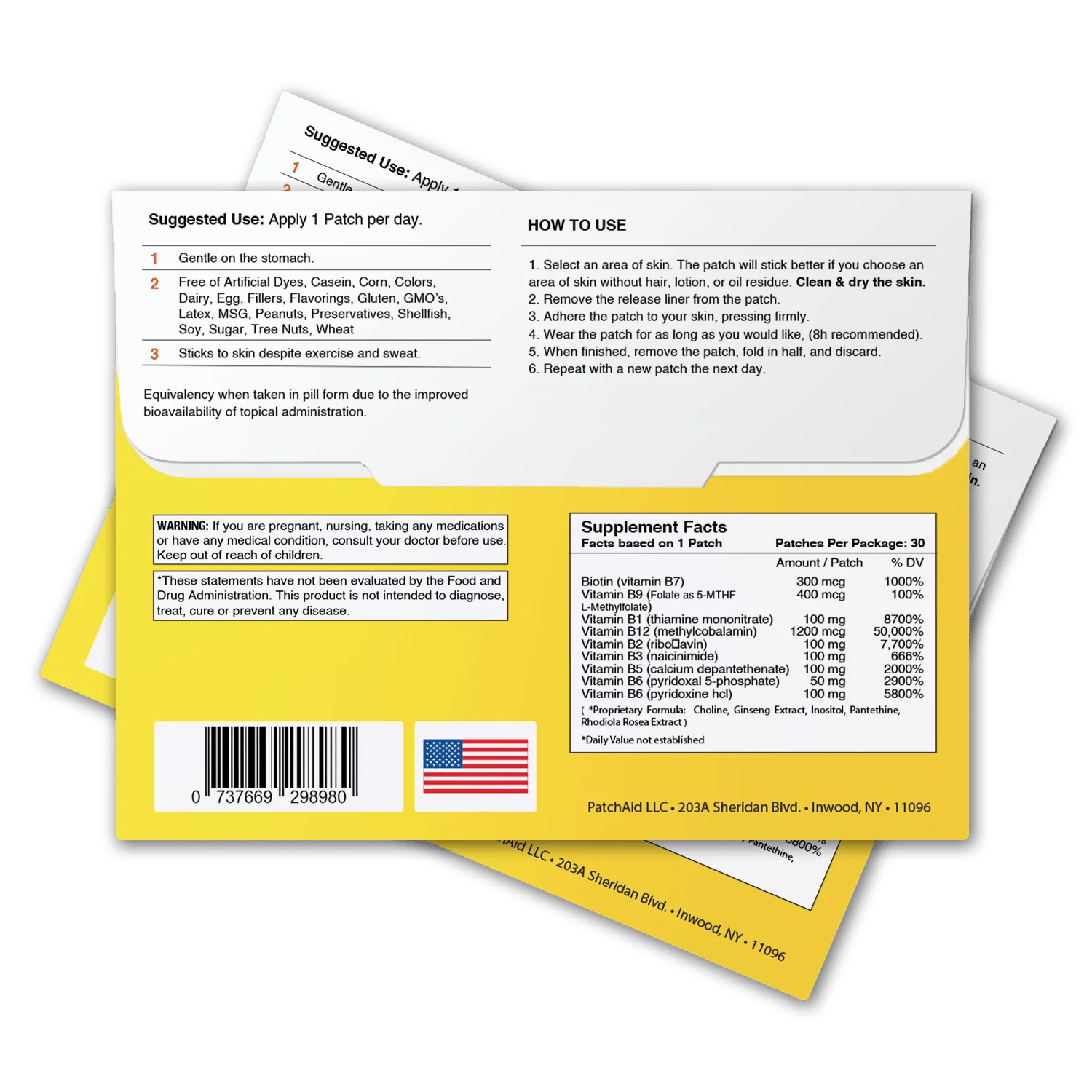 B12 Energy Plus Vitamin Patch - Image 5