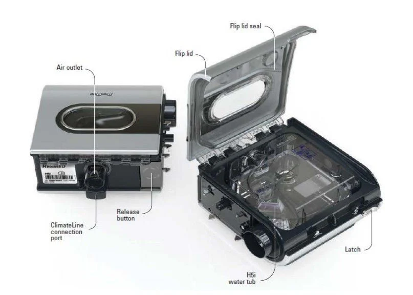 H5i Flip Lid Seal for ResMed S9 - Image 2